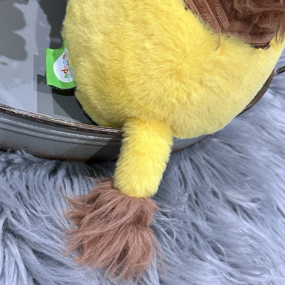 Giggle Scape Yellow Giraffe Plush Sitting 14